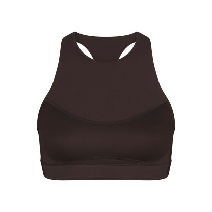 NikeSKIMS SHINE HIGH NECK BRA - PHOENIX - image 18