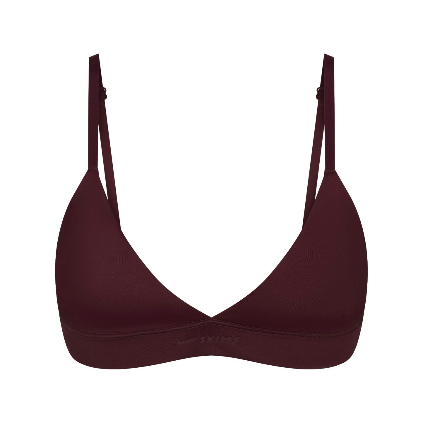NikeSKIMS SHINE TRIANGLE BRA - CURRANT - image 24
