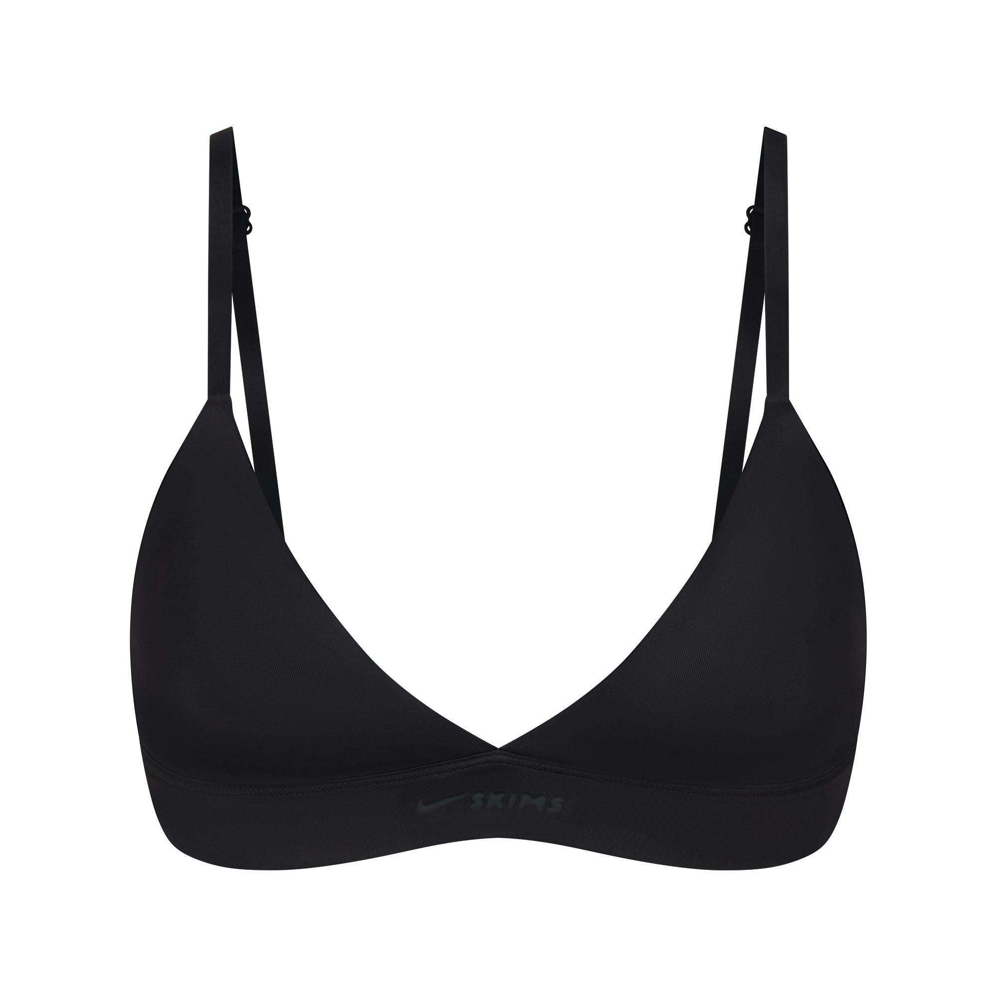 NikeSKIMS SHINE TRIANGLE BRA - OBSIDIAN - image 16