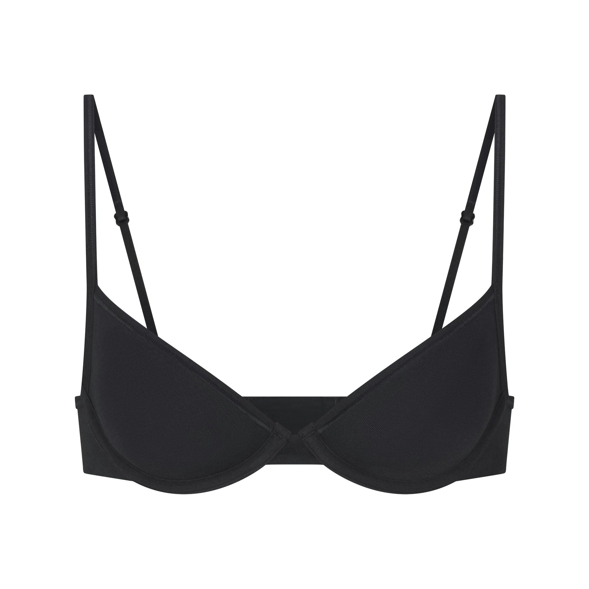EVERYDAY COTTON UNLINED DEMI BRA - ONYX - image 36