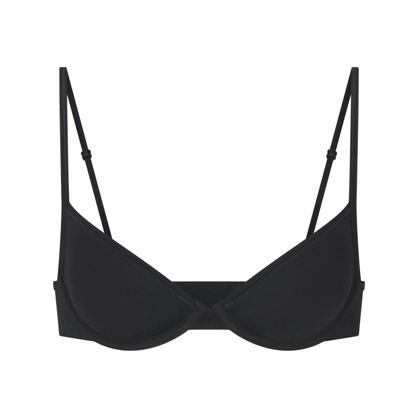 EVERYDAY COTTON UNLINED DEMI BRA - ONYX - image 36