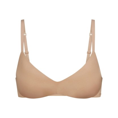 WIRELESS FORM PUSH-UP PLUNGE BRA - CLAY - image 5
