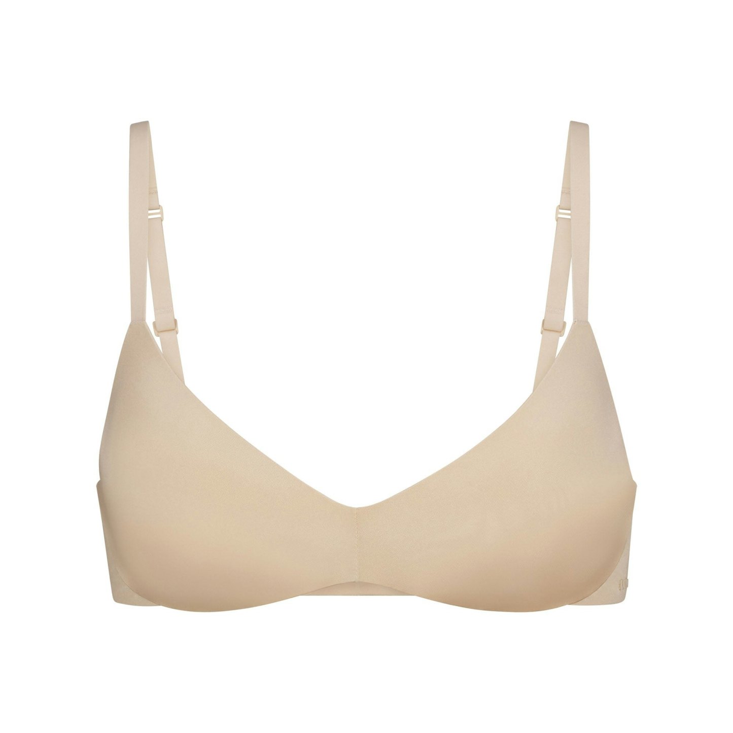 WIRELESS FORM PUSH-UP PLUNGE BRA - SAND - image 8