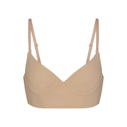 FITS EVERYBODY LOW BACK LONGLINE BRA - CLAY - image 10