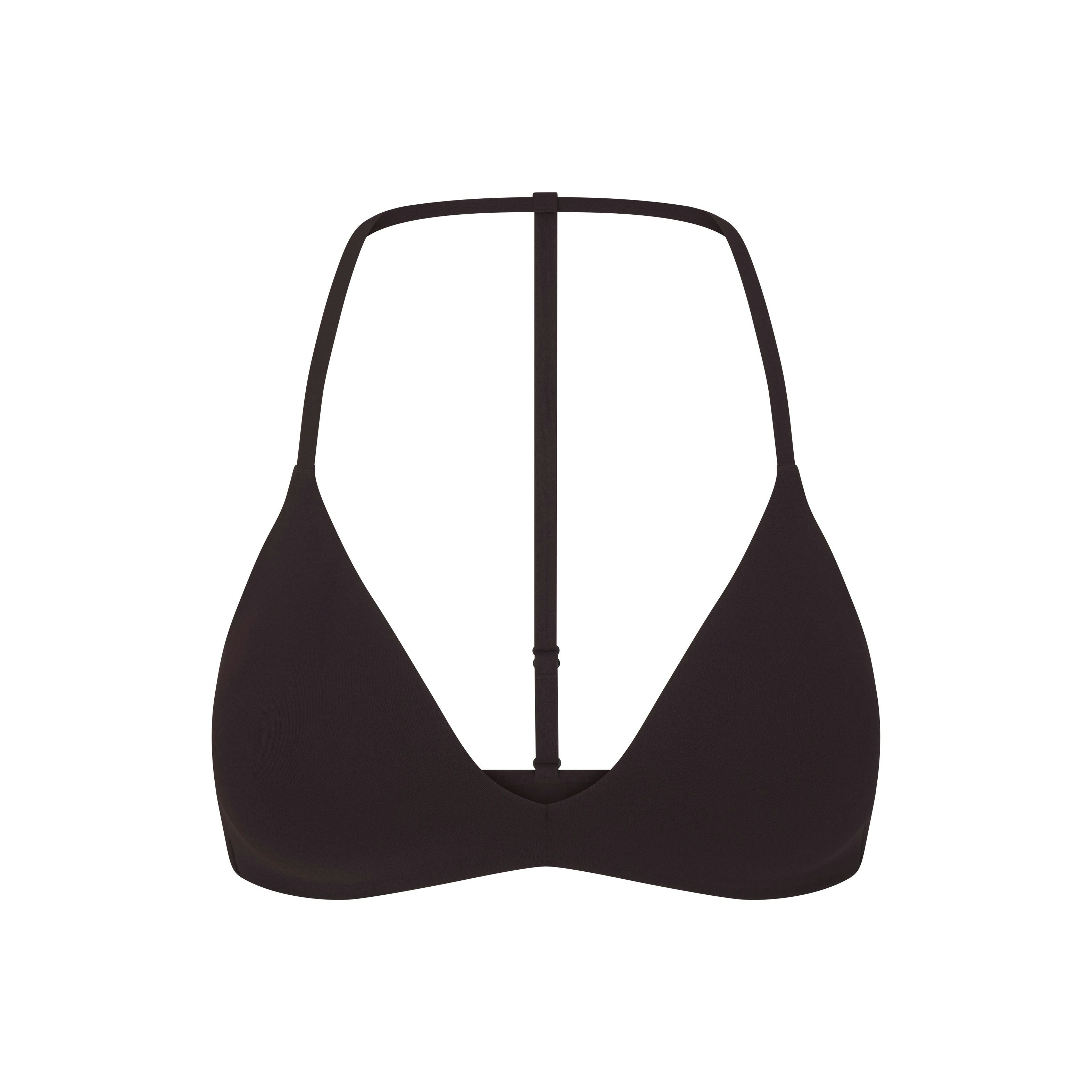 NikeSKIMS STUDIO STRETCH T-BACK TRIANGLE BRA - DARK ROAST - image 20