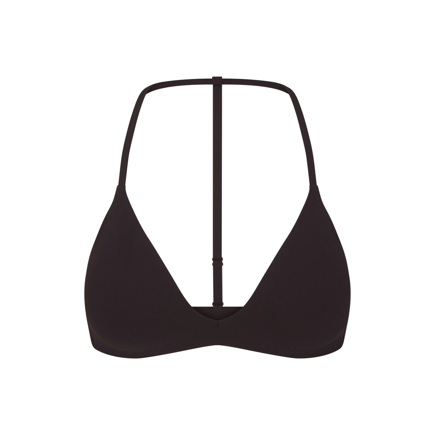 NikeSKIMS STUDIO STRETCH T-BACK TRIANGLE BRA - DARK ROAST - image 20