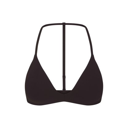 NikeSKIMS STUDIO STRETCH T-BACK TRIANGLE BRA - DARK ROAST - image 20