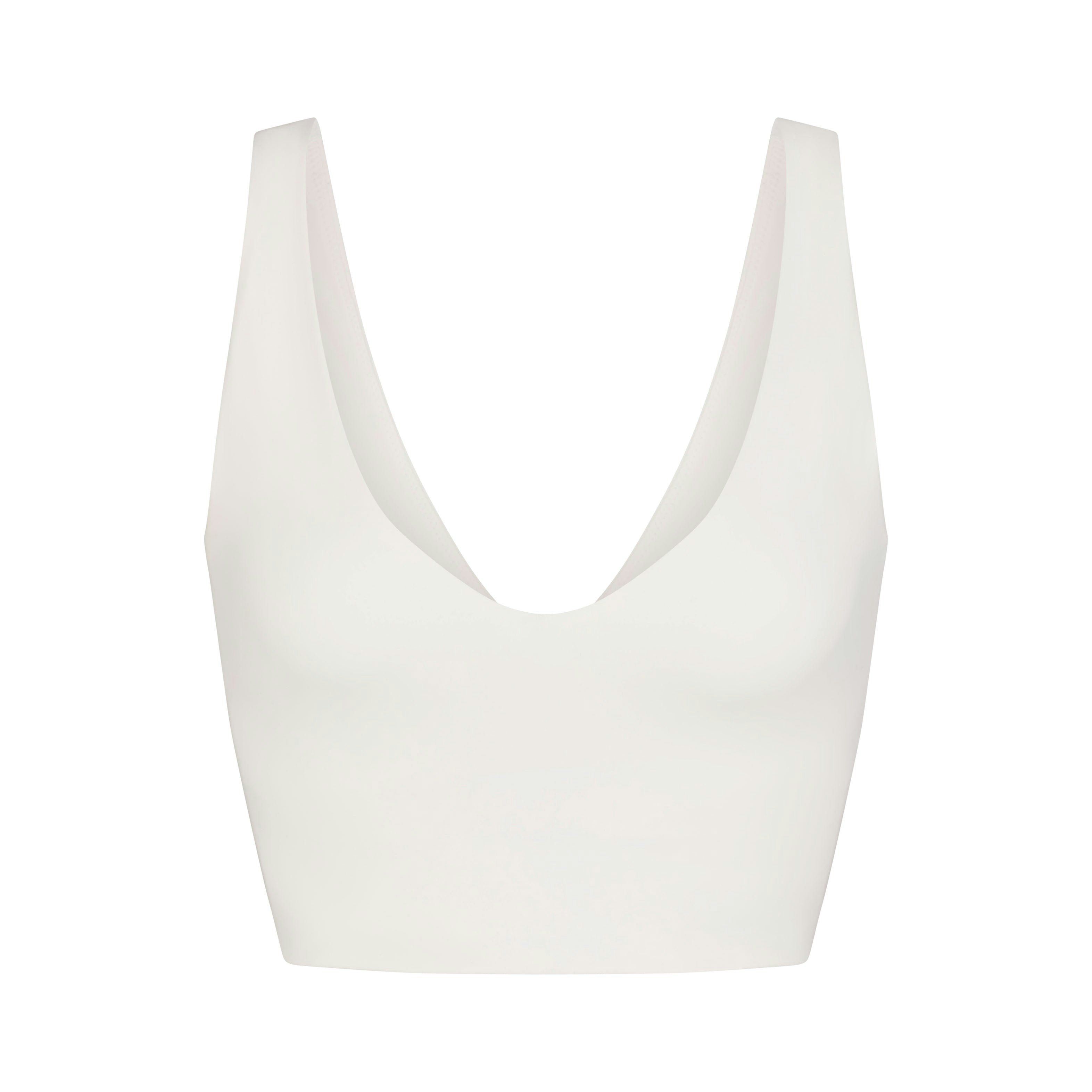 NikeSKIMS MATTE V-NECK BRA TOP - IVORY - image 11