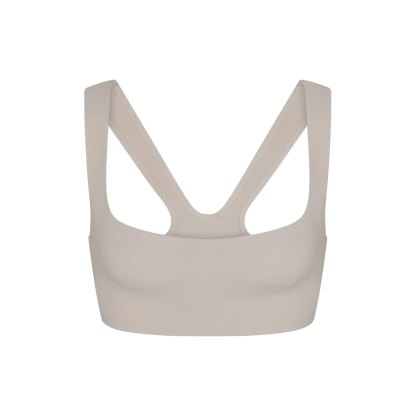 NikeSKIMS STUDIO STRETCH RACER BACK BRA - LINEN - image 6