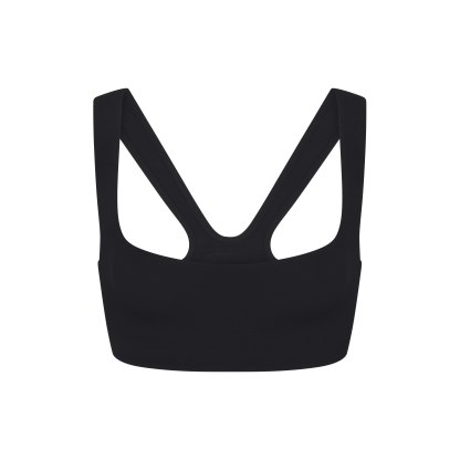NikeSKIMS STUDIO STRETCH RACER BACK BRA - OBSIDIAN - image 18