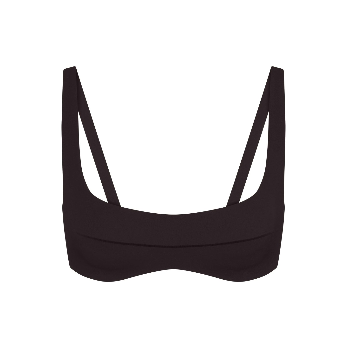 NikeSKIMS STUDIO STRETCH SEAM FRONT MICRO BRA - DARK ROAST - image 11