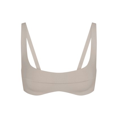 NikeSKIMS STUDIO STRETCH SEAM FRONT MICRO BRA - LINEN - image 5