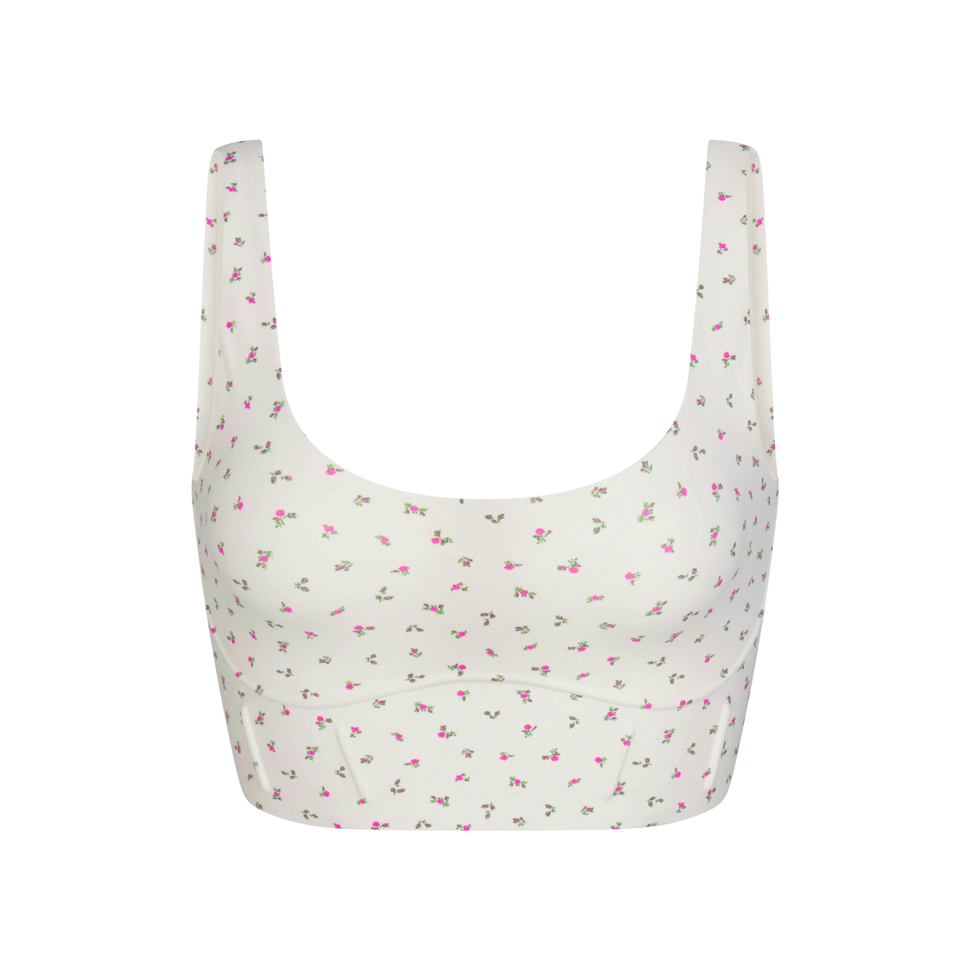 NikeSKIMS MATTE LONGLINE CORSET BRA - DITSY FLORAL PRINT - image 20