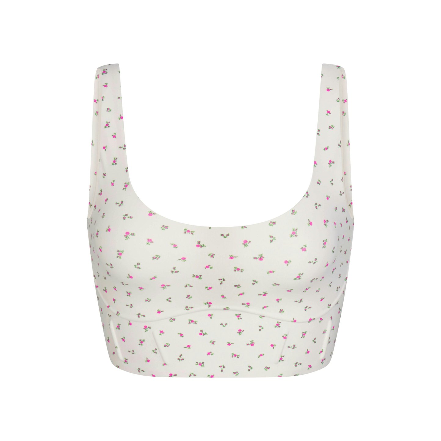 NikeSKIMS MATTE LONGLINE CORSET BRA - DITSY FLORAL PRINT - image 20