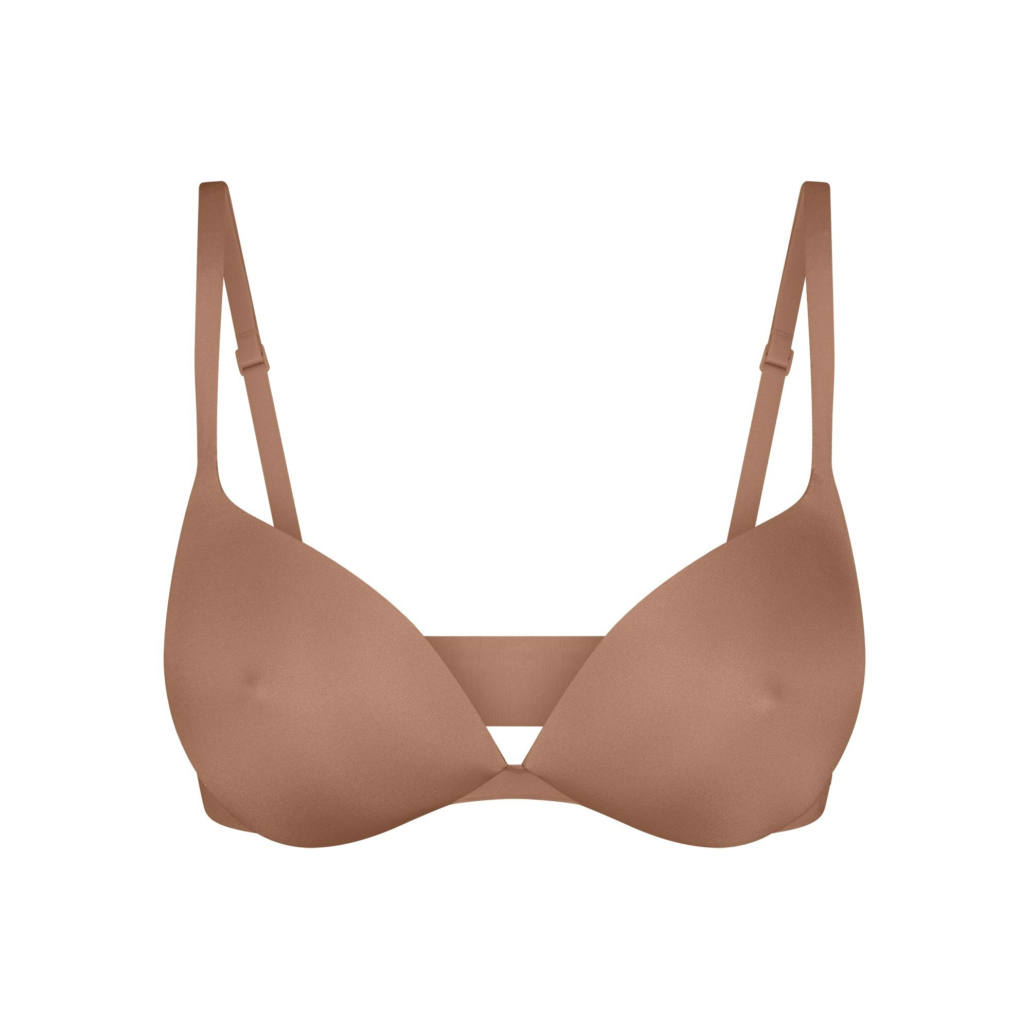 SKIMS ULTIMATE NIPPLE WIRELESS PUSH-UP BRA - SIENNA - image 16