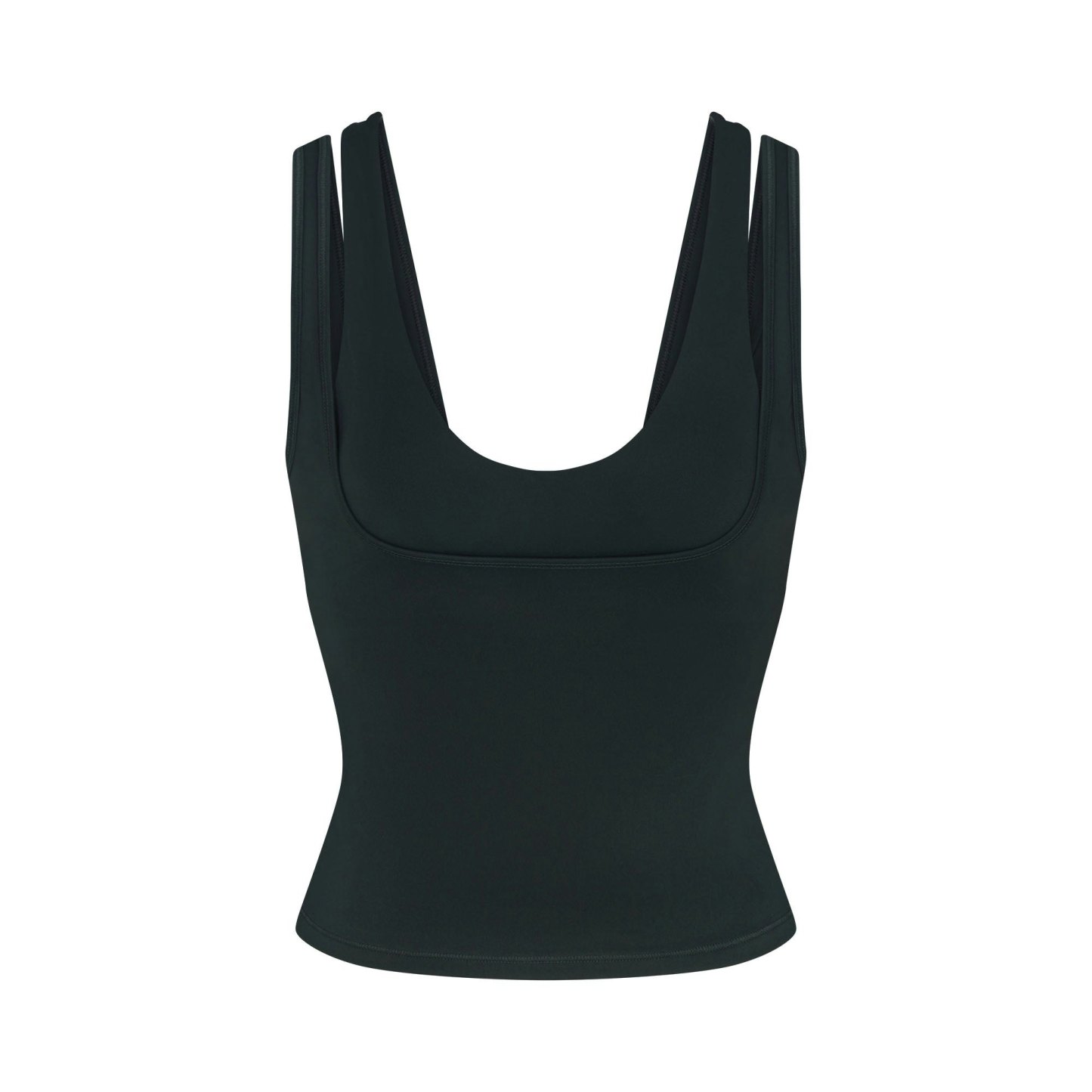 NikeSKIMS MATTE DOUBLE STRAP SCOOP TANK - DARK TEAL - image 19