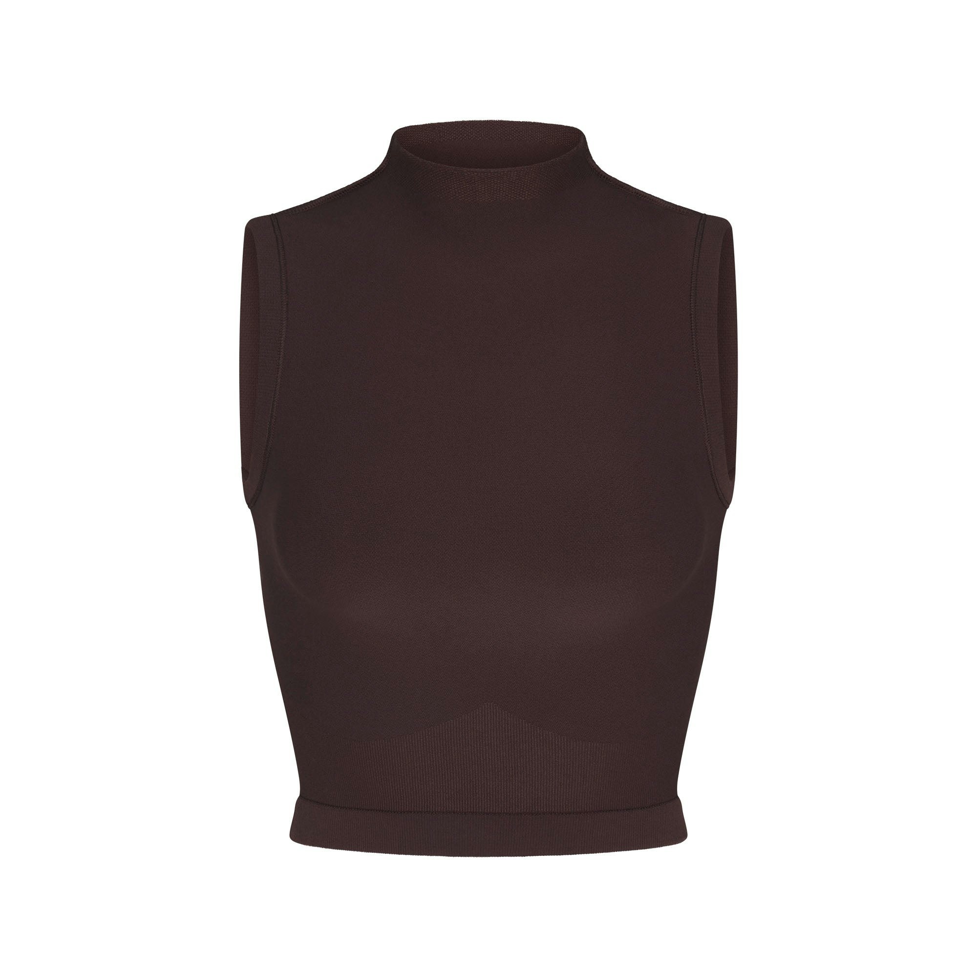 NikeSKIMS VINTAGE SEAMLESS MOCK NECK BRA TOP - PHOENIX - image 33