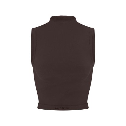 NikeSKIMS VINTAGE SEAMLESS MOCK NECK BRA TOP - PHOENIX - image 32