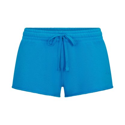 FRENCH TERRY RAW EDGE SHORT - CERULEAN - image 5