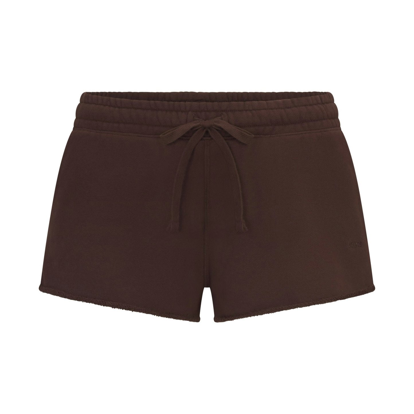 FRENCH TERRY RAW EDGE SHORT - ESPRESSO - image 17