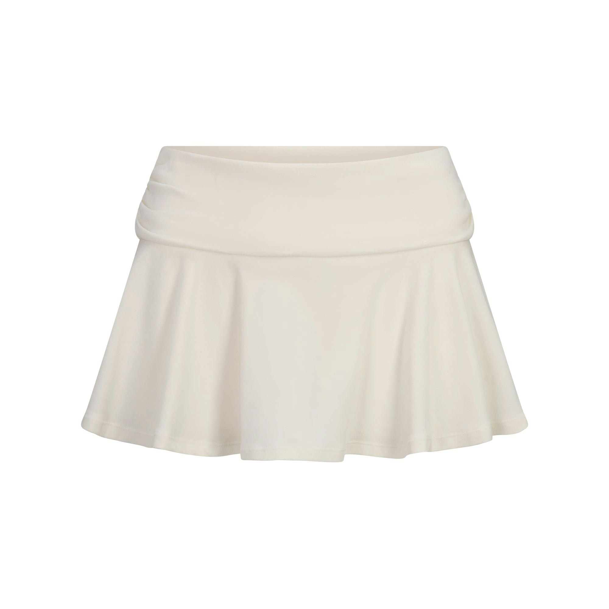 COTTON JERSEY FOLDOVER MINI SKORT - MARBLE - image 9