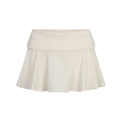 COTTON JERSEY FOLDOVER MINI SKORT - MARBLE - image 9