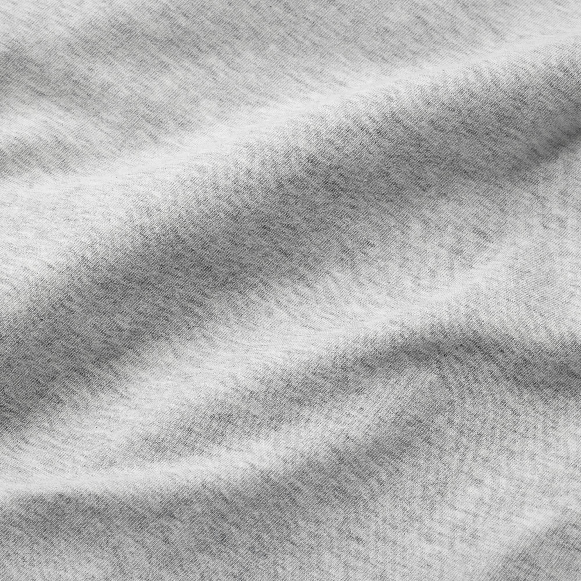 COTTON JERSEY SCOOP NECK T-SHIRT - LIGHT HEATHER GREY - image 21