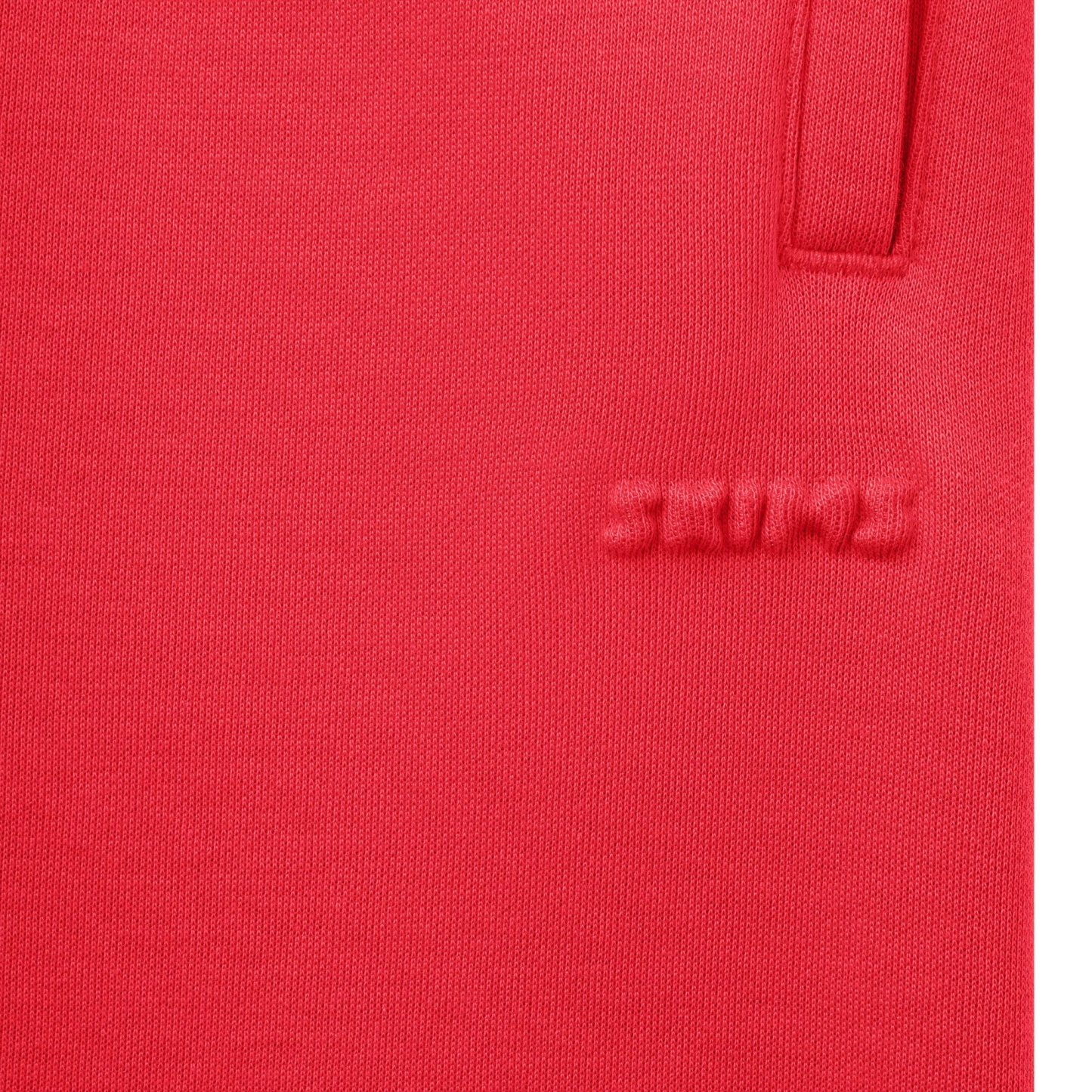 COTTON FLEECE CLASSIC CREWNECK - WASHED RED - image 4