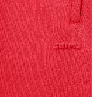 COTTON FLEECE CLASSIC CREWNECK - WASHED RED - image 4