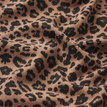 COTTON JERSEY T-SHIRT - SIENNA NATURAL LEOPARD - image 29
