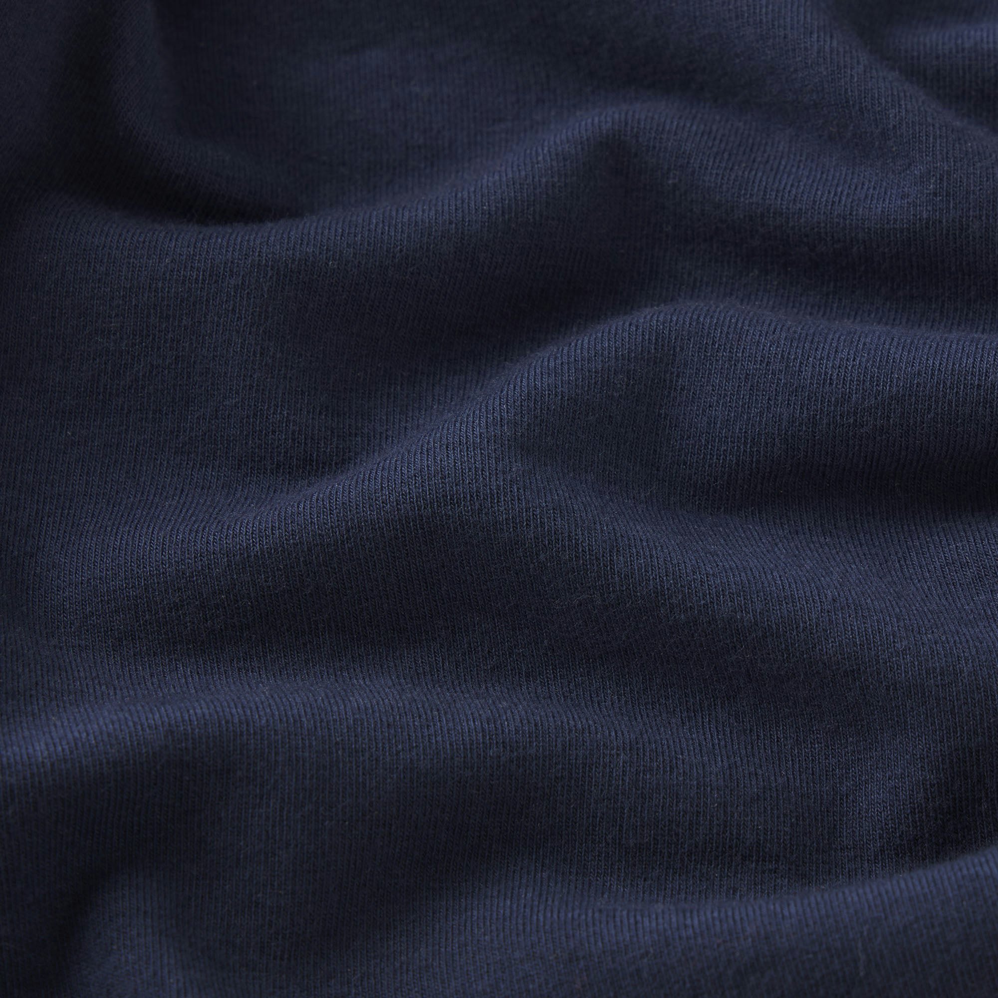 COTTON JERSEY MATERNITY FOLDOVER PANT - NAVY - image 4