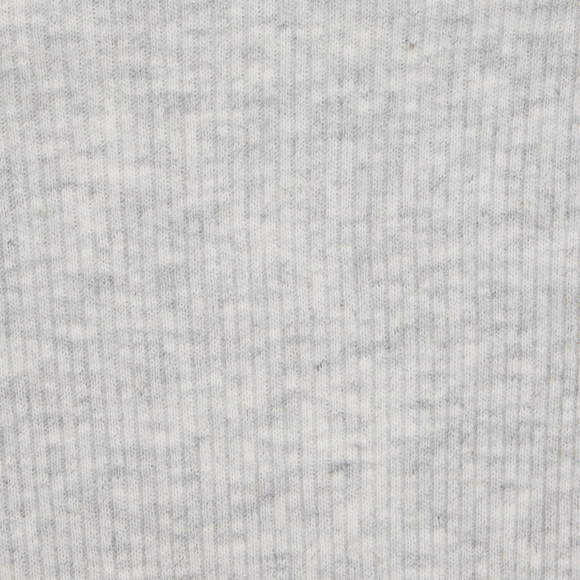 COTTON RIB T-SHIRT - LIGHT HEATHER GREY - image 24
