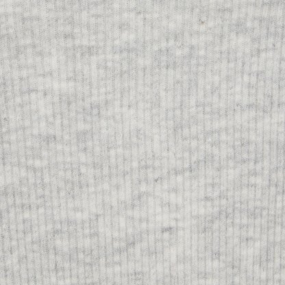 COTTON RIB T-SHIRT - LIGHT HEATHER GREY - image 24