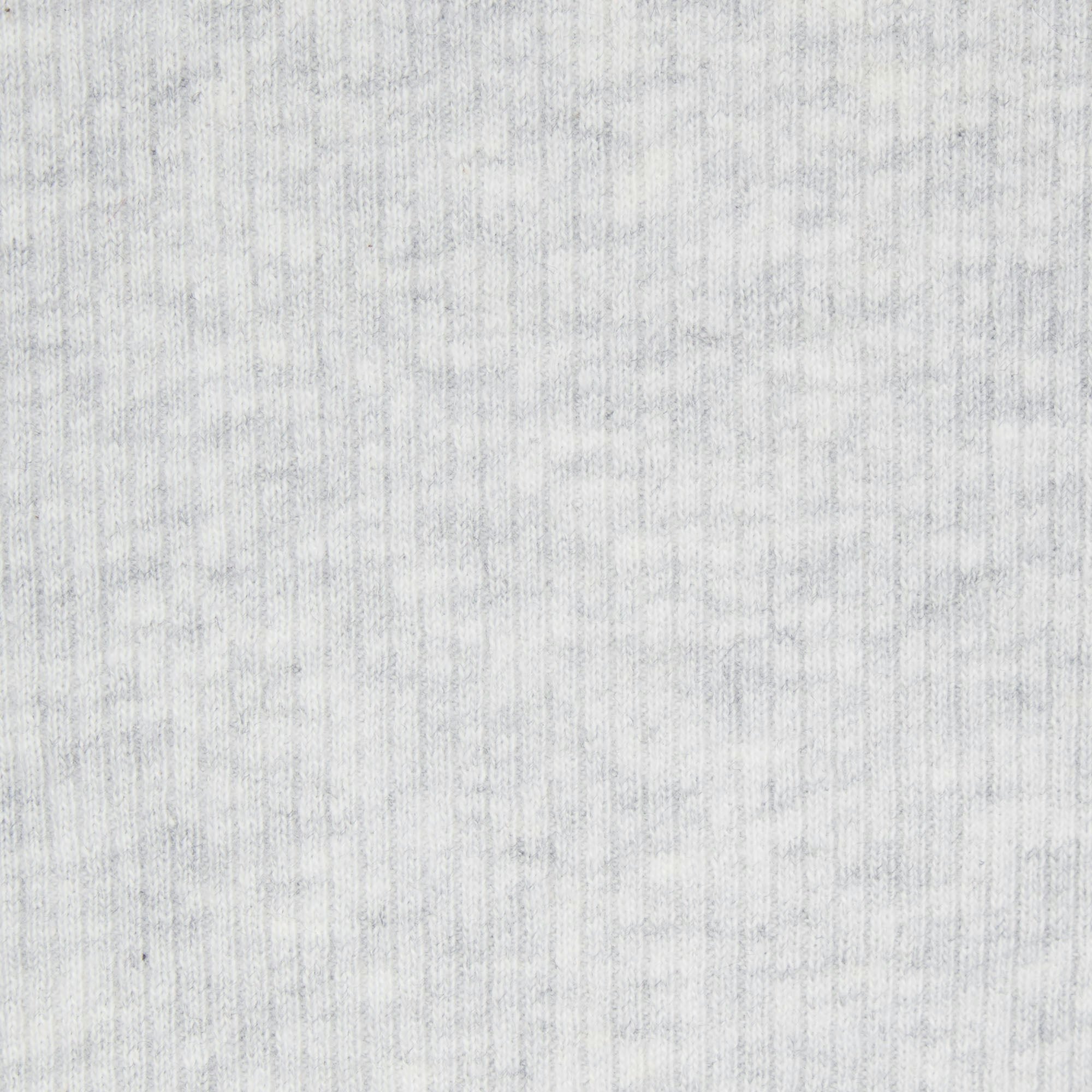 COTTON RIB LONG SLEEVE T-SHIRT - LIGHT HEATHER GREY - image 15