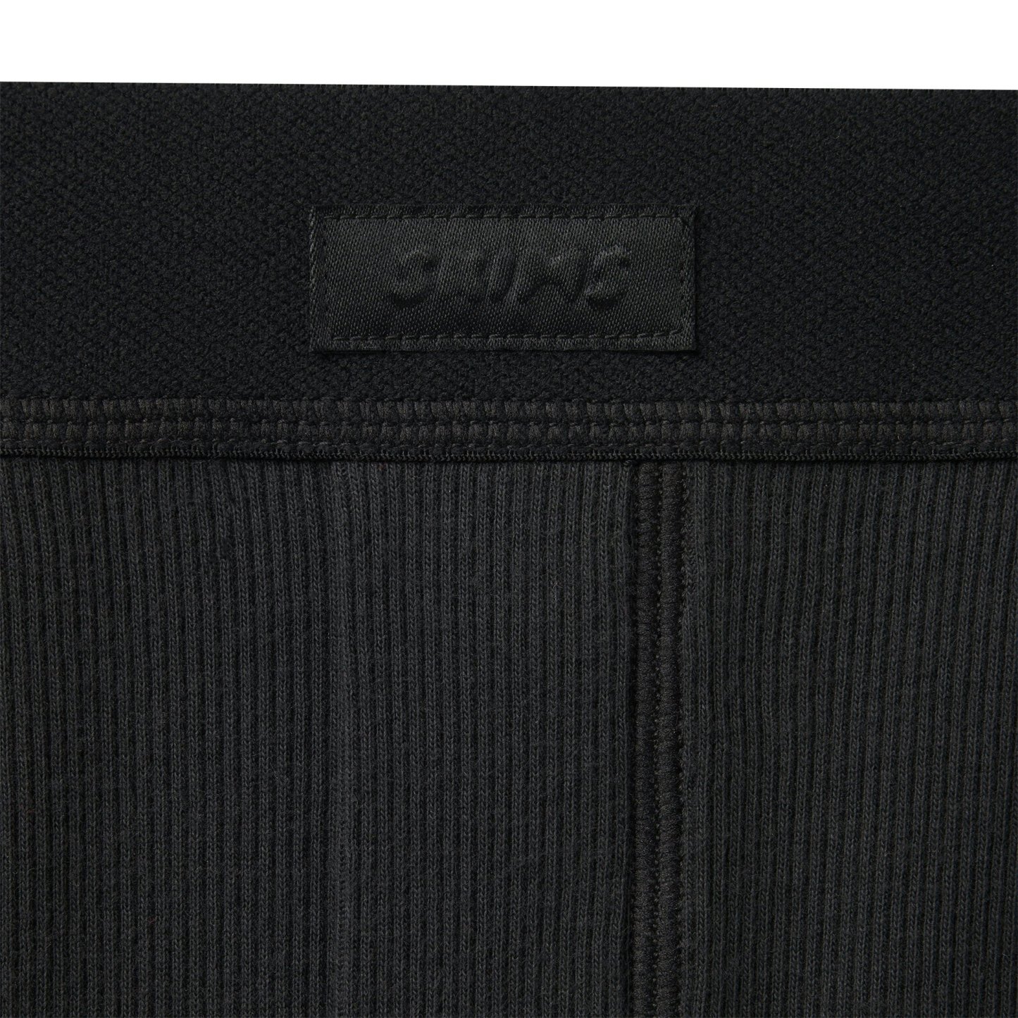COTTON RIB LOOSE BOXER - SOOT - image 4