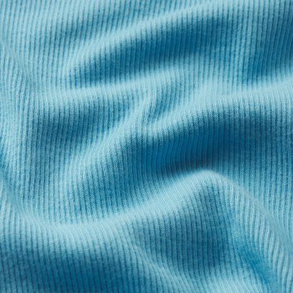 COTTON RIB CUT OUT BODYSUIT - WATER - image 16
