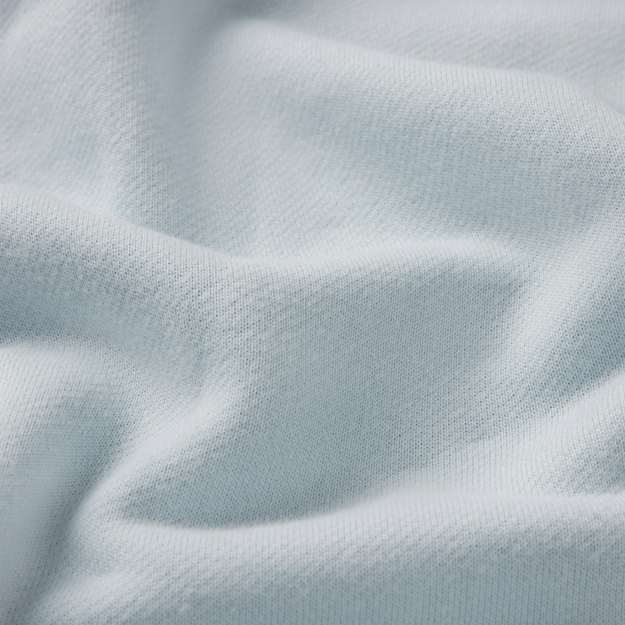 DRAPEY FRENCH TERRY SHORT - POWDER BLUE - image 4