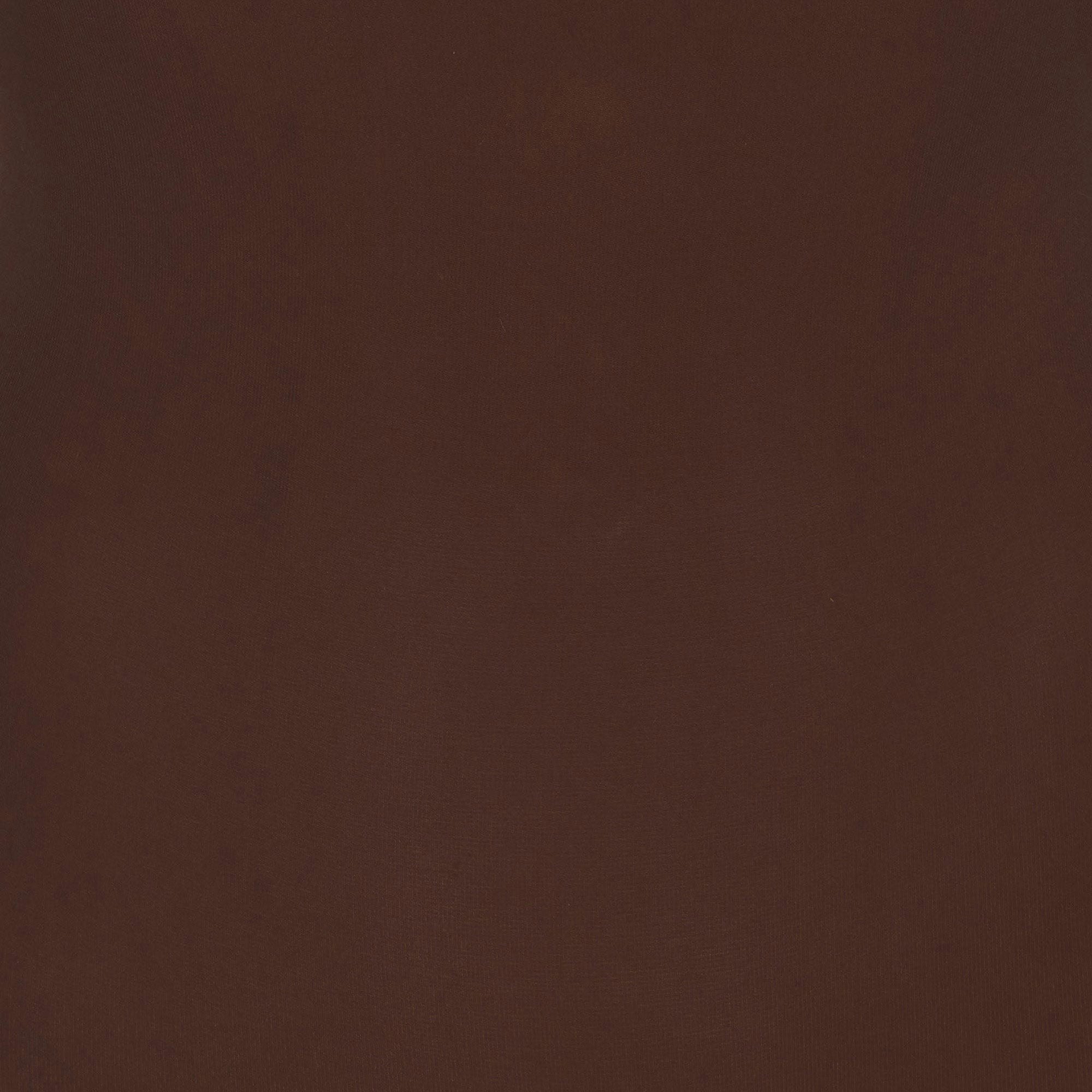 SHEER SEAMLESS HIGH-WAISTED MID THIGH SHORT - COCOA