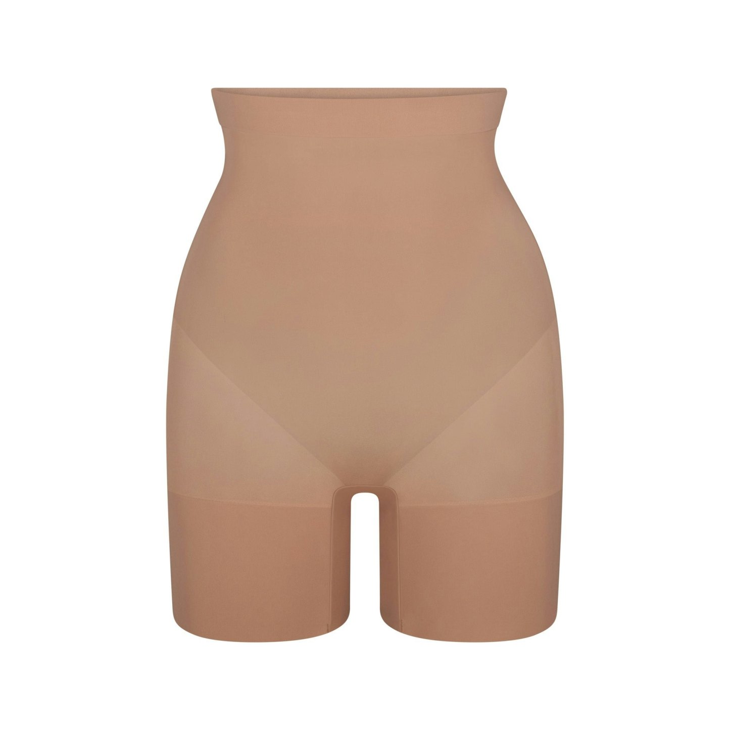 SHEER SEAMLESS HIGH-WAISTED MID THIGH SHORT - SIENNA