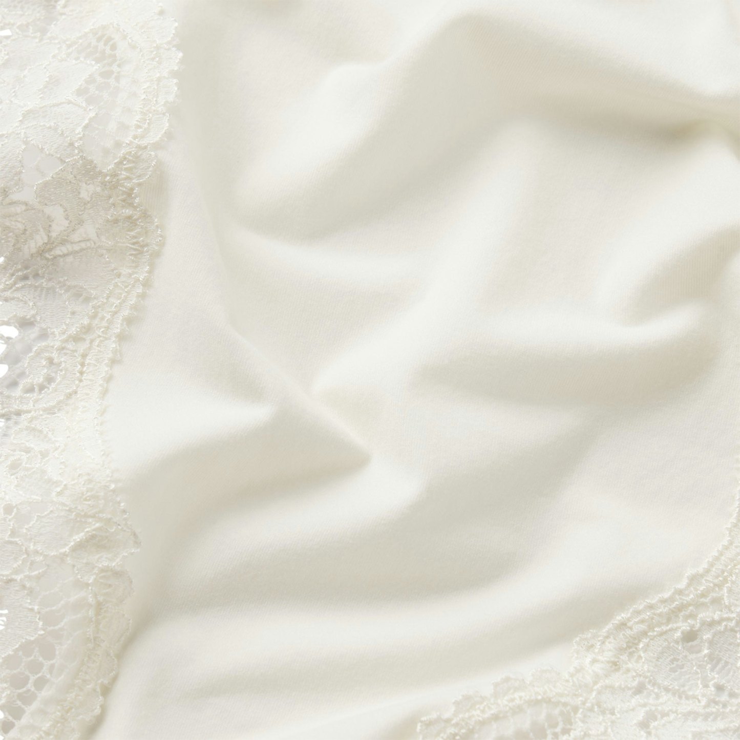 FITS EVERYBODY LACE DIPPED THONG 5-PACK - IVORY PEARL BOW MULTI