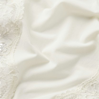 FITS EVERYBODY LACE DIPPED THONG 5-PACK - IVORY PEARL BOW MULTI