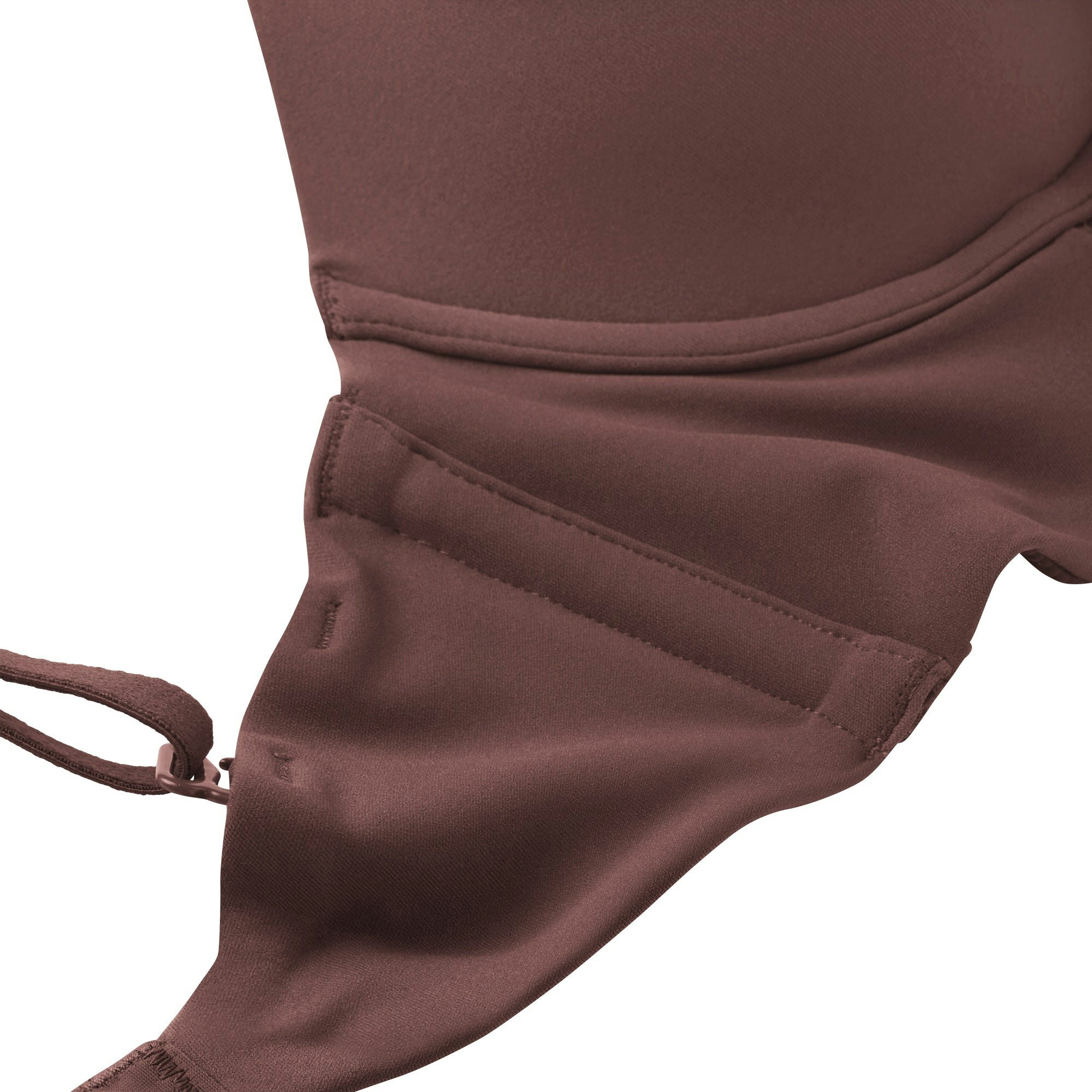 FITS EVERYBODY LOW BACK LONGLINE BRA - COCOA - image 27