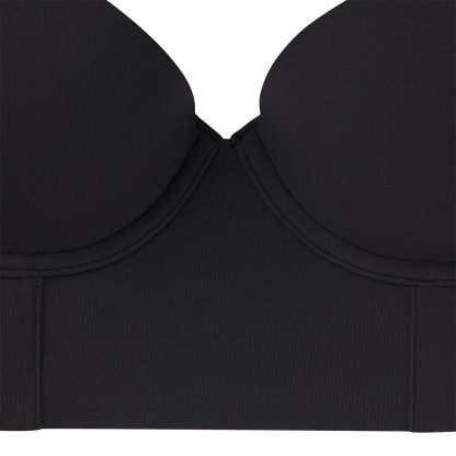 FITS EVERYBODY LOW BACK LONGLINE BRA - ONYX - image 39