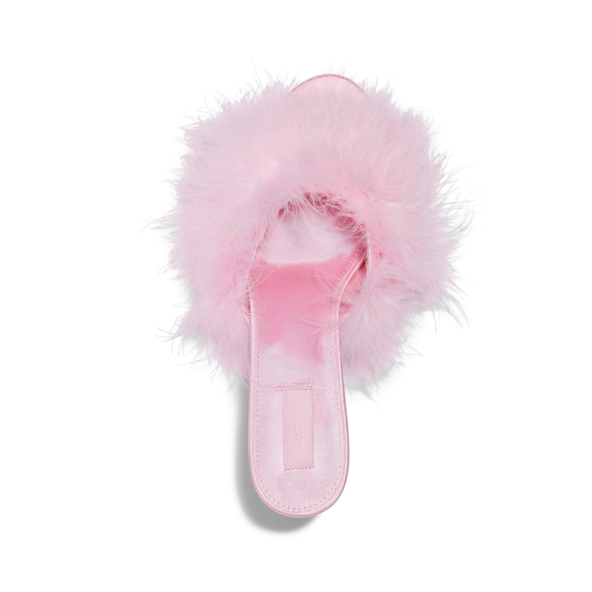 FEATHER KITTEN HEEL - CHERRY BLOSSOM