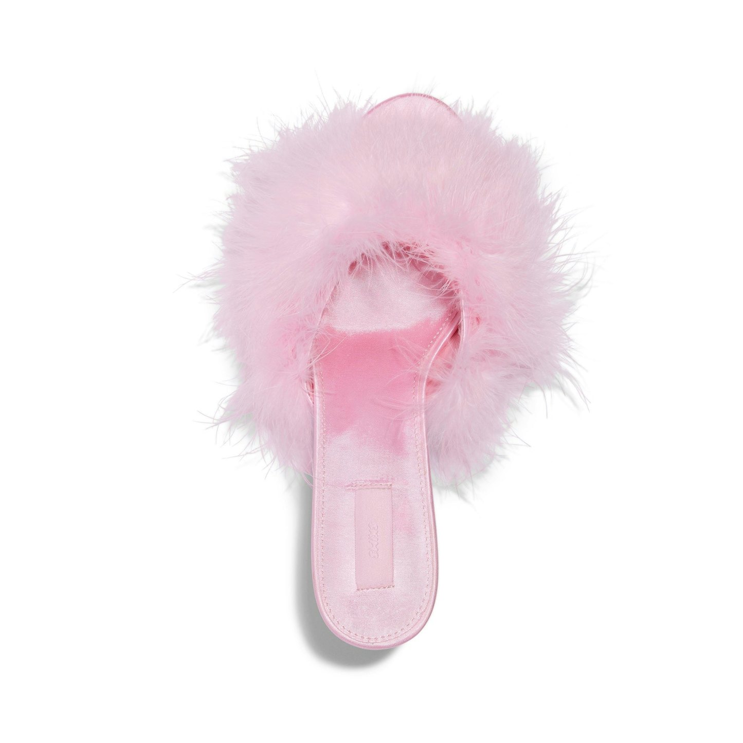 FEATHER KITTEN HEEL - CHERRY BLOSSOM