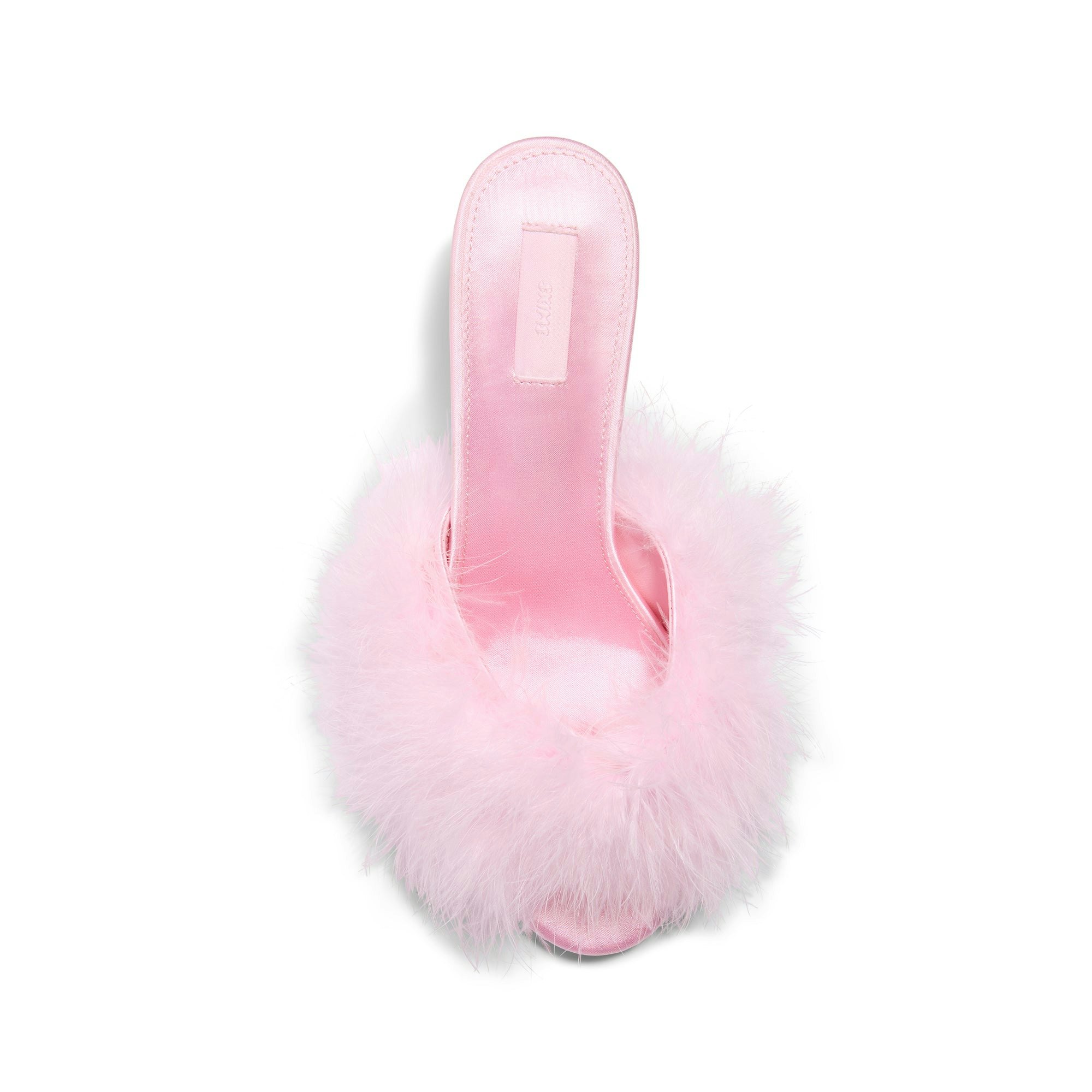 FEATHER KITTEN HEEL - CHERRY BLOSSOM