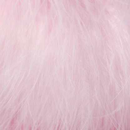 FEATHER KITTEN HEEL - CHERRY BLOSSOM