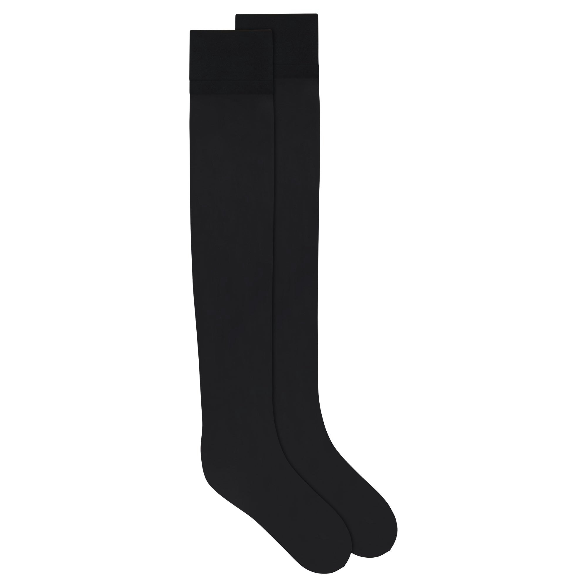 HOSIERY THIGH HIGH STOCKINGS - ONYX