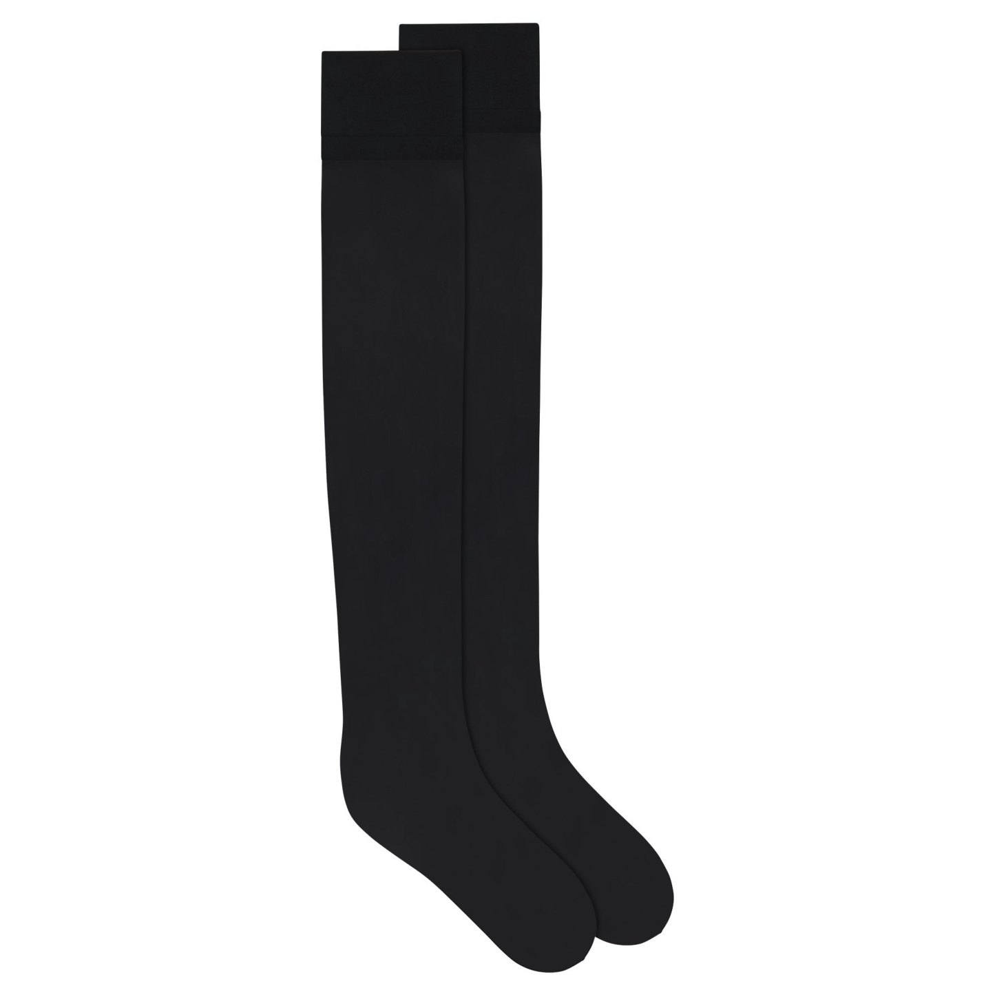 HOSIERY THIGH HIGH STOCKINGS - ONYX