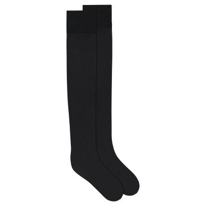 HOSIERY THIGH HIGH STOCKINGS - ONYX